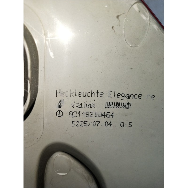 Recambio de piloto trasero derecho para mercedes-benz clase e (w211) e 220 cdi (211.006) referencia OEM IAM A2118200464  