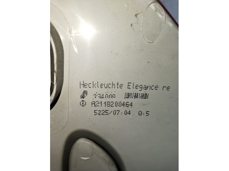 Recambio de piloto trasero derecho para mercedes-benz clase e (w211) e 220 cdi (211.006) referencia OEM IAM A2118200464  