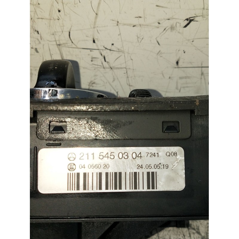 Recambio de mando luces para mercedes-benz clase e (w211) e 220 cdi (211.006) referencia OEM IAM 2115450304  