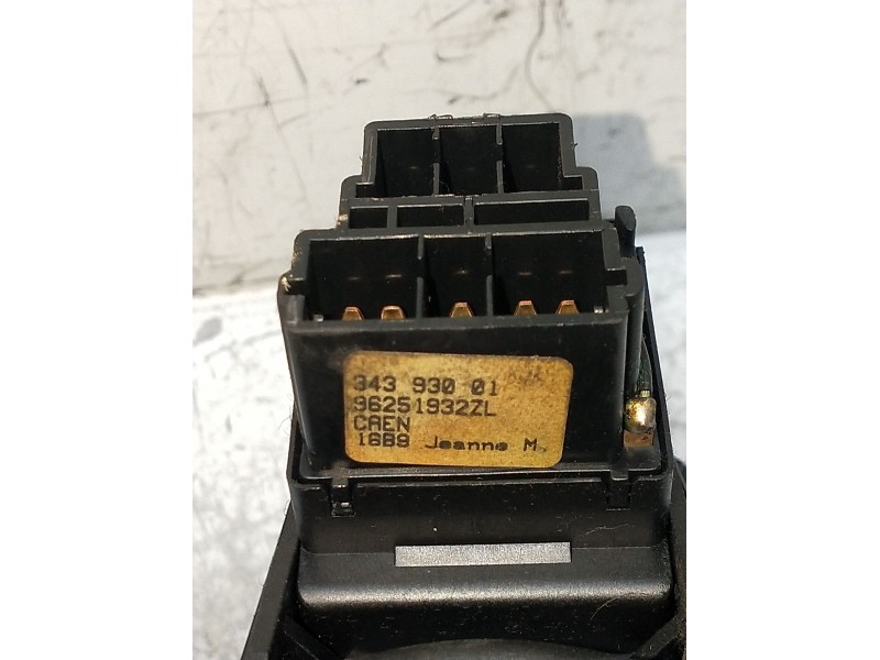 Recambio de mando luces para citroën xsara (n1) 1.9 d referencia OEM IAM 96251932ZL 34393001 