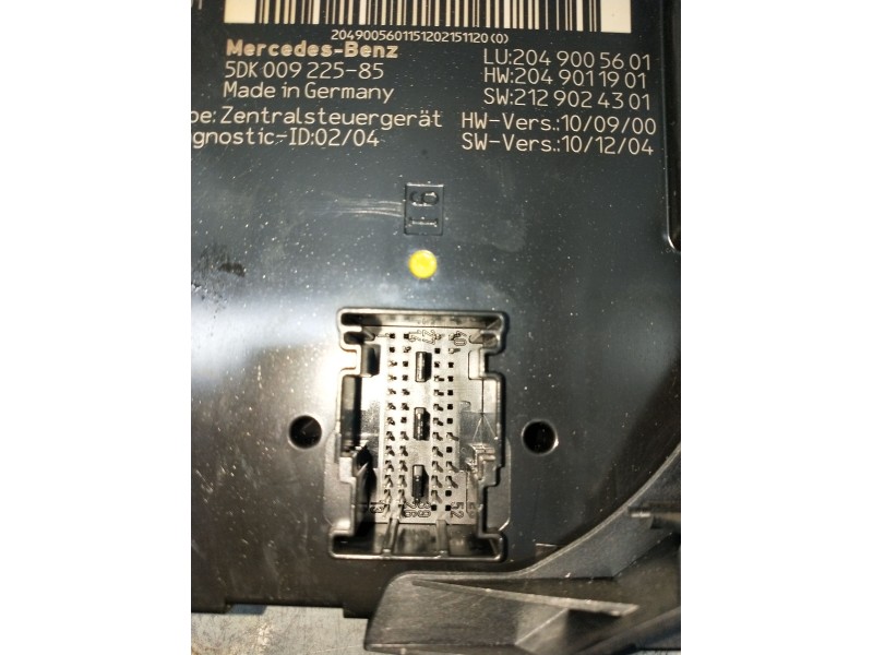 Recambio de caja reles / fusibles para mercedes-benz clase c t-model (s204) c 220 cdi (204.202) referencia OEM IAM 5DK00922585 2