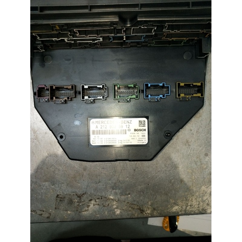 Recambio de caja reles / fusibles para mercedes-benz clase c t-model (s204) c 220 cdi (204.202) referencia OEM IAM A2129005912 A