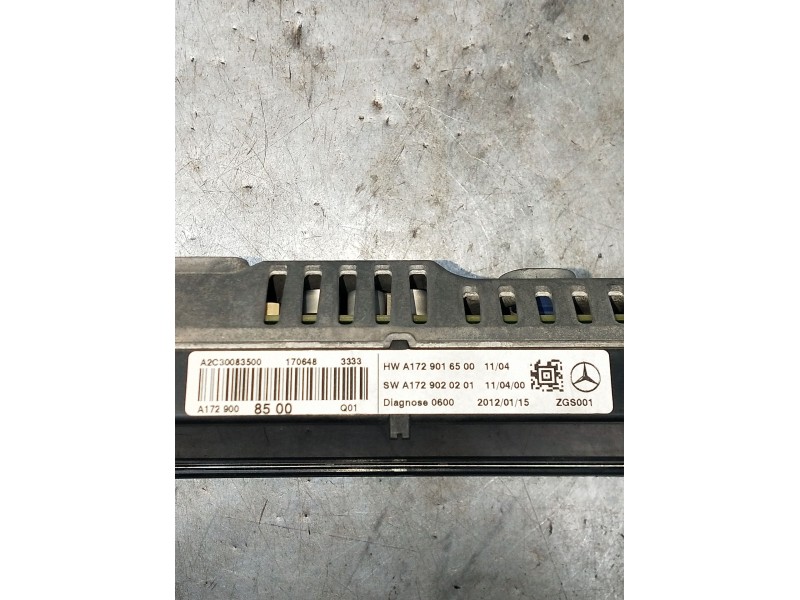 Recambio de pantalla multifuncion para mercedes-benz clase c t-model (s204) c 220 cdi (204.202) referencia OEM IAM A1729016500 A