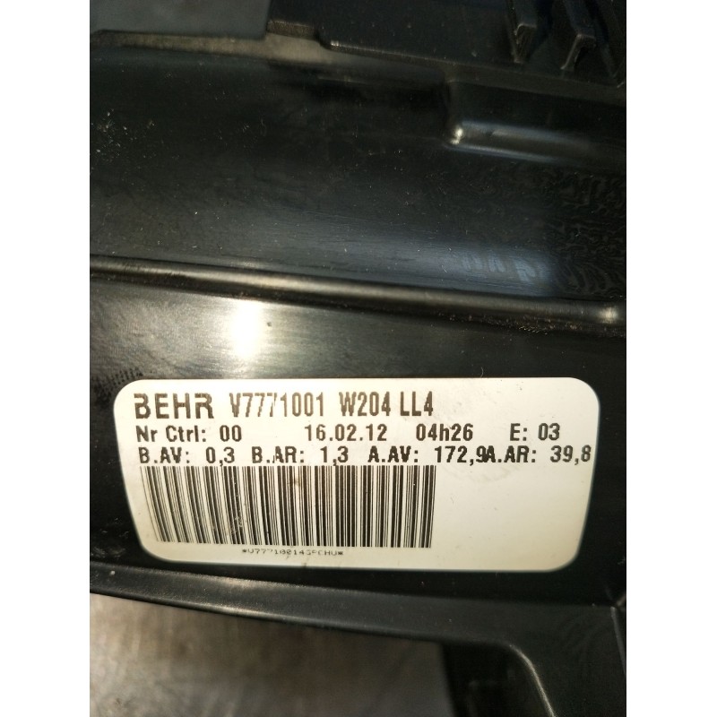 Recambio de motor calefaccion para mercedes-benz clase c t-model (s204) c 220 cdi (204.202) referencia OEM IAM V7771001W204LL4  