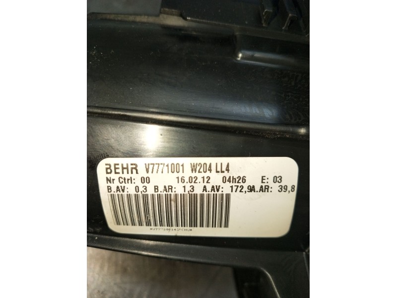 Recambio de motor calefaccion para mercedes-benz clase c t-model (s204) c 220 cdi (204.202) referencia OEM IAM V7771001W204LL4  
