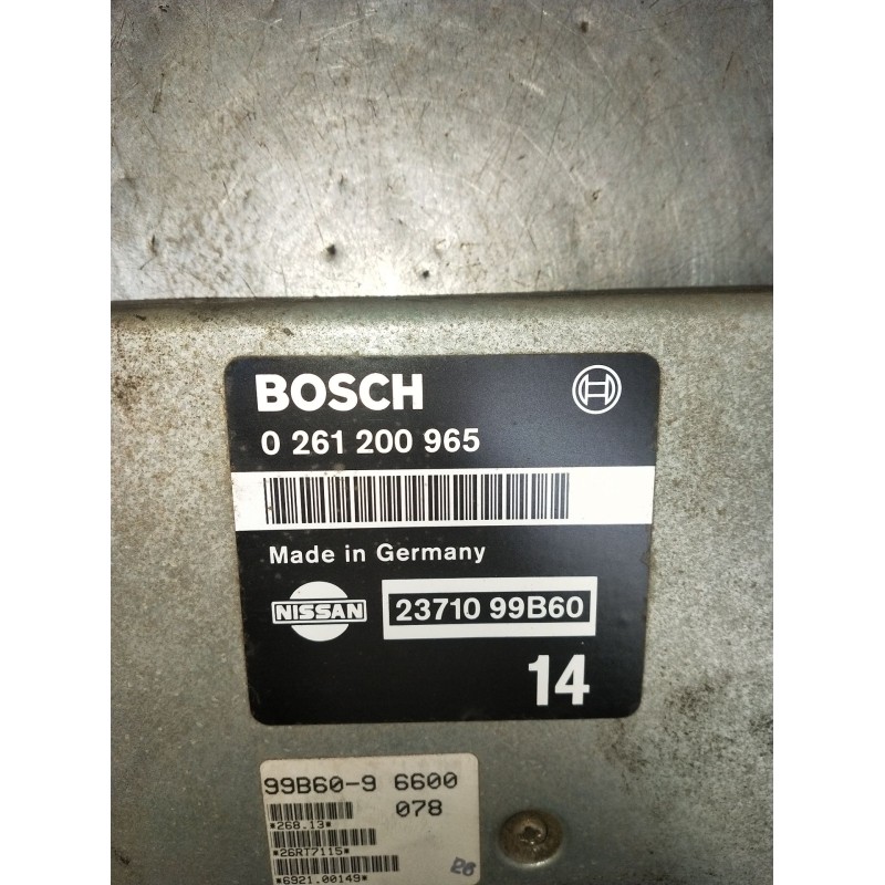 Recambio de centralita motor uce para nissan micra ii (k11) 1.3 i 16v referencia OEM IAM 0261200965 2371099B60 