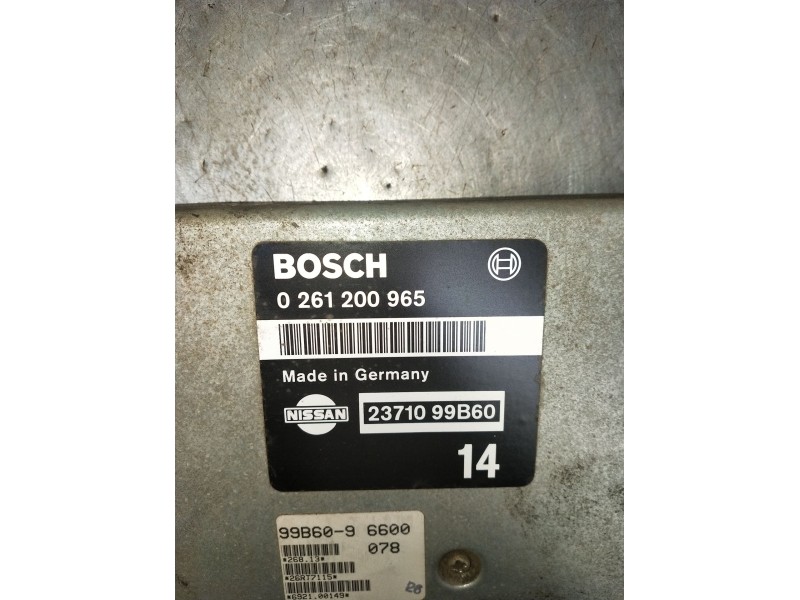 Recambio de centralita motor uce para nissan micra ii (k11) 1.3 i 16v referencia OEM IAM 0261200965 2371099B60 