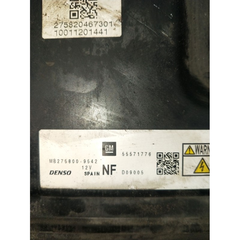 Recambio de centralita motor uce para opel astra h gtc (a04) 1.7 cdti (l08) referencia OEM IAM MB2768009542  