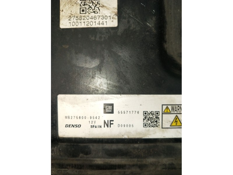 Recambio de centralita motor uce para opel astra h gtc (a04) 1.7 cdti (l08) referencia OEM IAM MB2768009542  