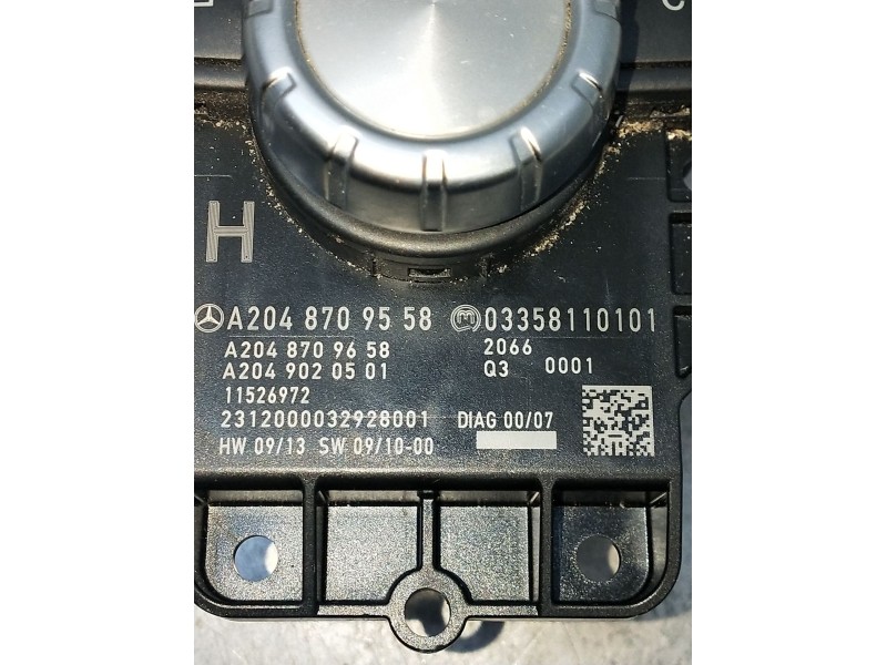 Recambio de mando multifuncion para mercedes-benz clase c t-model (s204) c 220 cdi (204.202) referencia OEM IAM A2048709558 A204