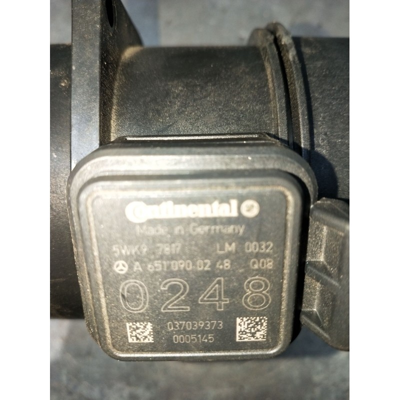 Recambio de caudalimetro para mercedes-benz clase c t-model (s204) c 220 cdi (204.202) referencia OEM IAM A6510900248 5WK97817 0