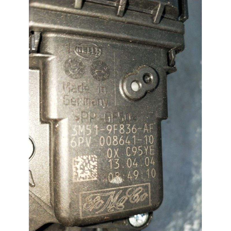 Recambio de potenciometro pedal para ford focus c-max (cap) ghia (d) referencia OEM IAM 6PV00864110 3M519F836AF 