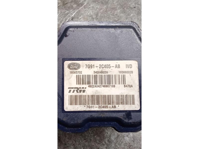 Recambio de abs para ford mondeo iv (ba7) 2.0 tdci referencia OEM IAM 7G912C405AB 54084922A 