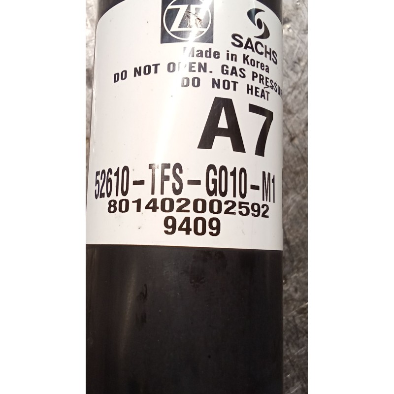 Recambio de amortiguador trasero izquierdo para honda hr-v (ru) 1.5 i-vtec (ru1) referencia OEM IAM 52610TFSG010M1  