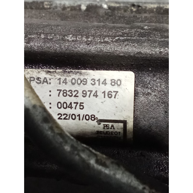 Recambio de cremallera direccion para citroën jumpy ii furgoneta 1.6 hdi 90 16v referencia OEM IAM 1400931480 7832974167 