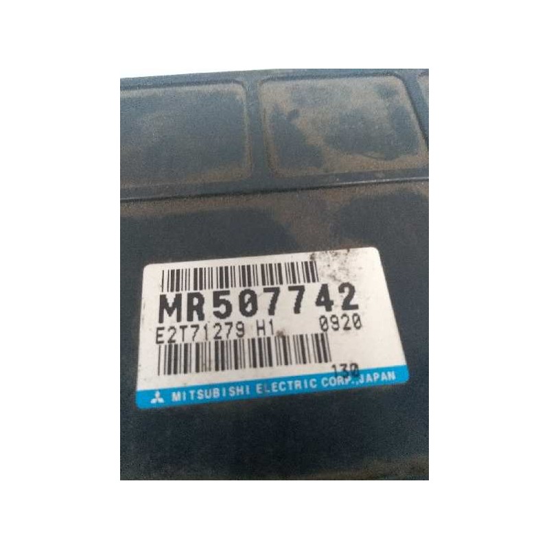 Recambio de centralita motor uce para mitsubishi space star (dg0) 1.3 cat referencia OEM IAM MR507742 E2T71279H1 