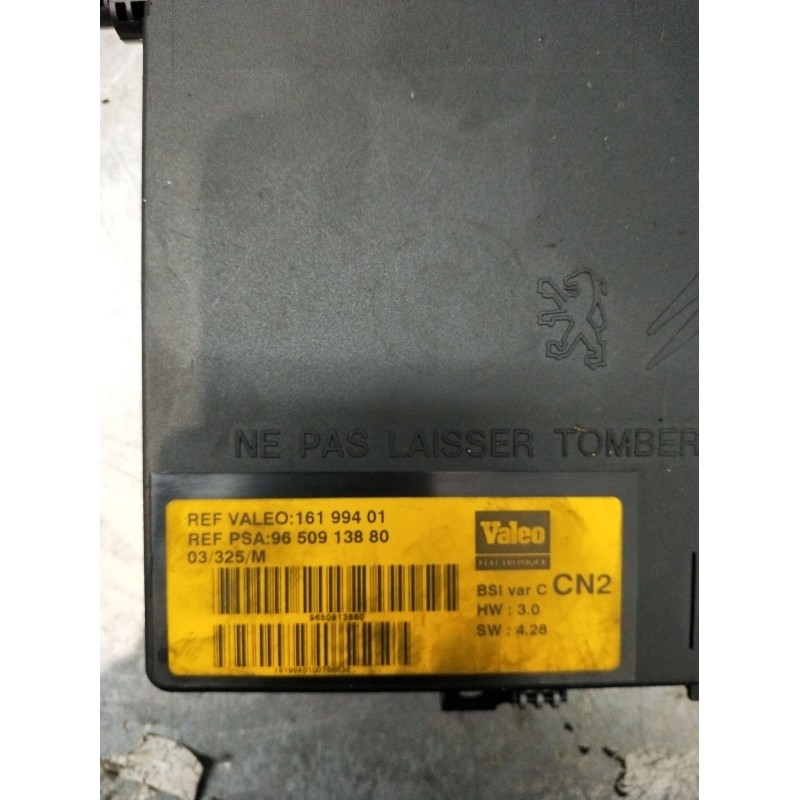 Recambio de caja reles / fusibles para citroën xsara (n1) 1.6 16v referencia OEM IAM 9650913880 16199401 