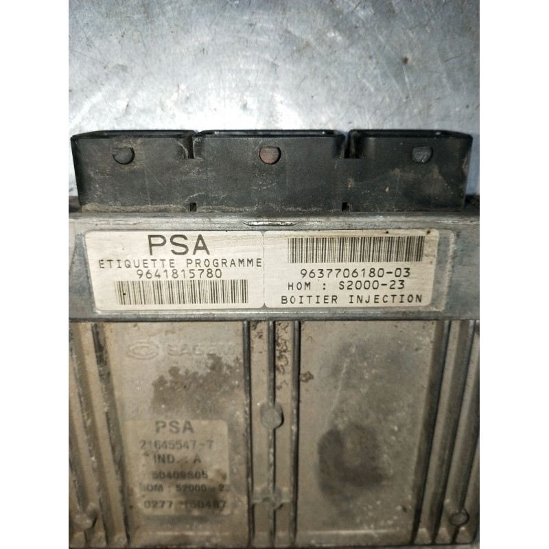 Recambio de centralita motor uce para peugeot 206 hatchback (2a/c) 1.4 i referencia OEM IAM 9641815780 963770618003 216455477