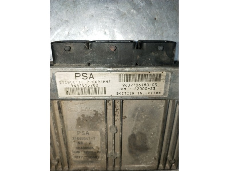 Recambio de centralita motor uce para peugeot 206 hatchback (2a/c) 1.4 i referencia OEM IAM 9641815780 963770618003 216455477