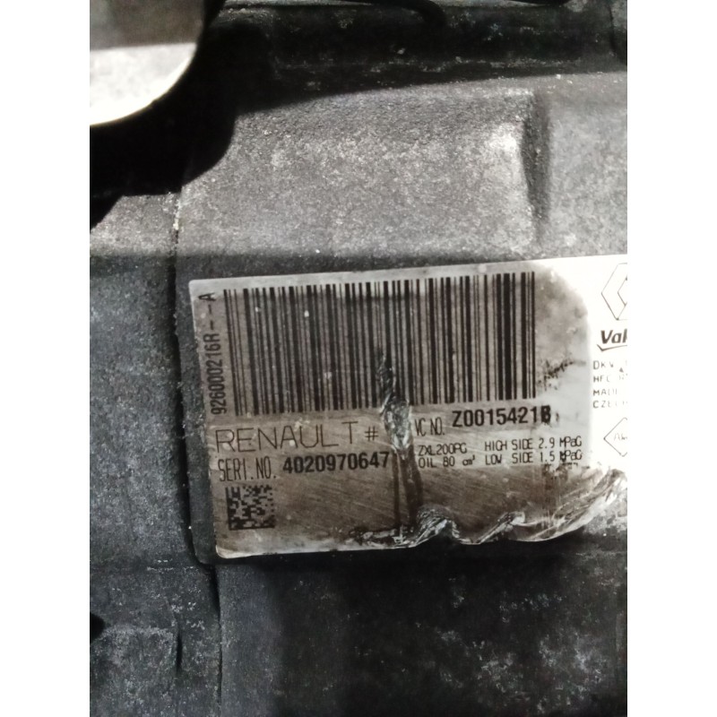 Recambio de compresor aire acondicionado para dacia sandero ii (b8_) tce 90 (b8m1, b8ma) referencia OEM IAM   