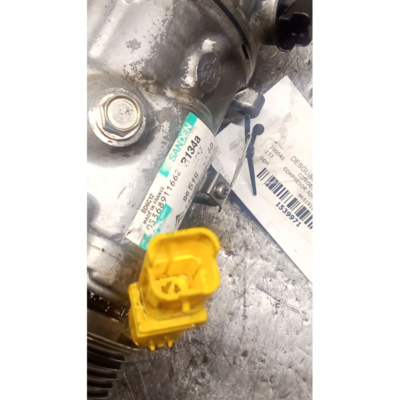 Recambio de compresor aire acondicionado para citroën c4 coupé (la_) 1.4 16v referencia OEM IAM 9651910980  