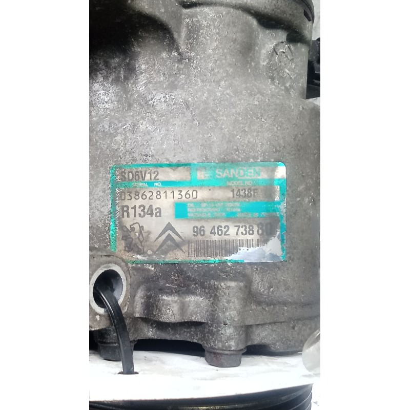 Recambio de compresor aire acondicionado para citroën xsara (n1) 1.6 16v referencia OEM IAM 9646273880  