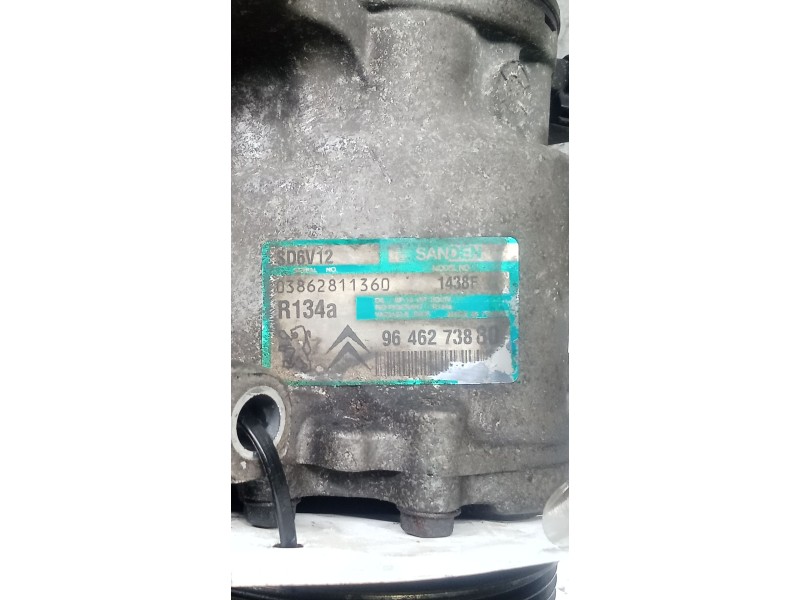 Recambio de compresor aire acondicionado para citroën xsara (n1) 1.6 16v referencia OEM IAM 9646273880  