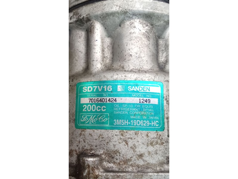 Recambio de compresor aire acondicionado para ford focus c-max (cap) ghia (d) referencia OEM IAM 3M5H19D629HC  