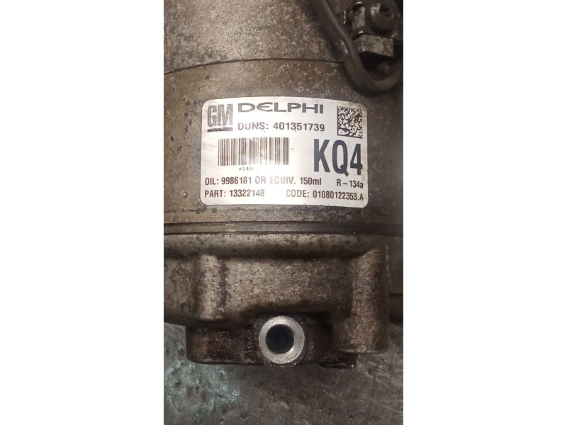 Recambio de compresor aire acondicionado para opel astra h gtc (a04) 1.7 cdti (l08) referencia OEM IAM 401351739  