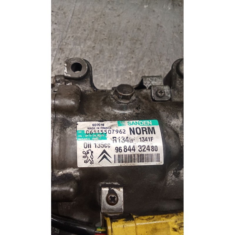 Recambio de compresor aire acondicionado para citroën c4 picasso i monospace (ud_) 1.6 hdi referencia OEM IAM 9684432480  