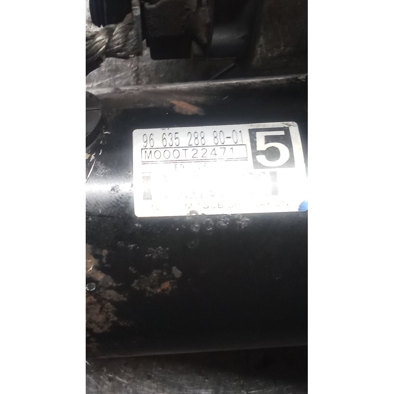 Recambio de motor arranque para citroën c4 picasso i monospace (ud_) 1.6 hdi referencia OEM IAM 966352888001  