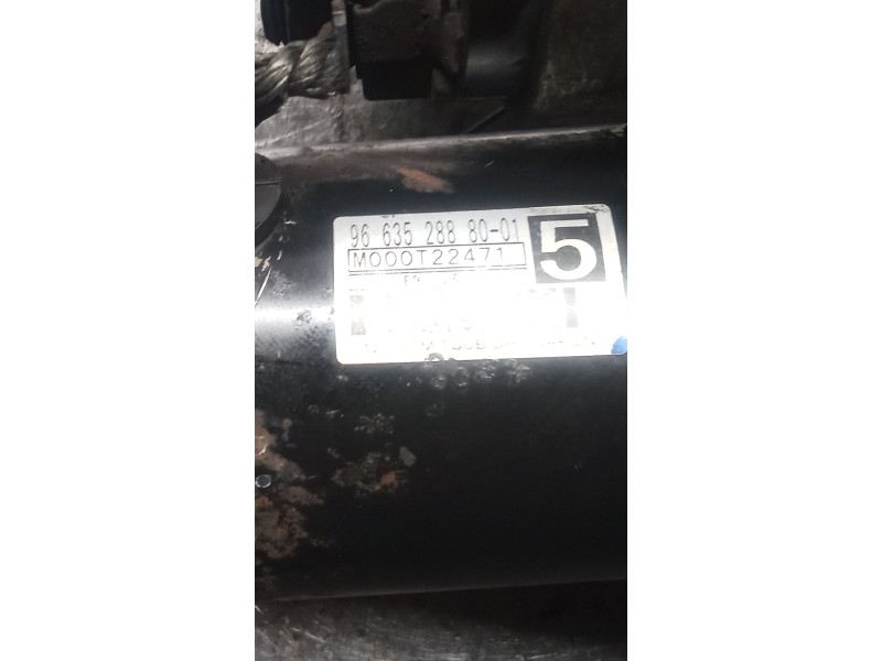 Recambio de motor arranque para citroën c4 picasso i monospace (ud_) 1.6 hdi referencia OEM IAM 966352888001  