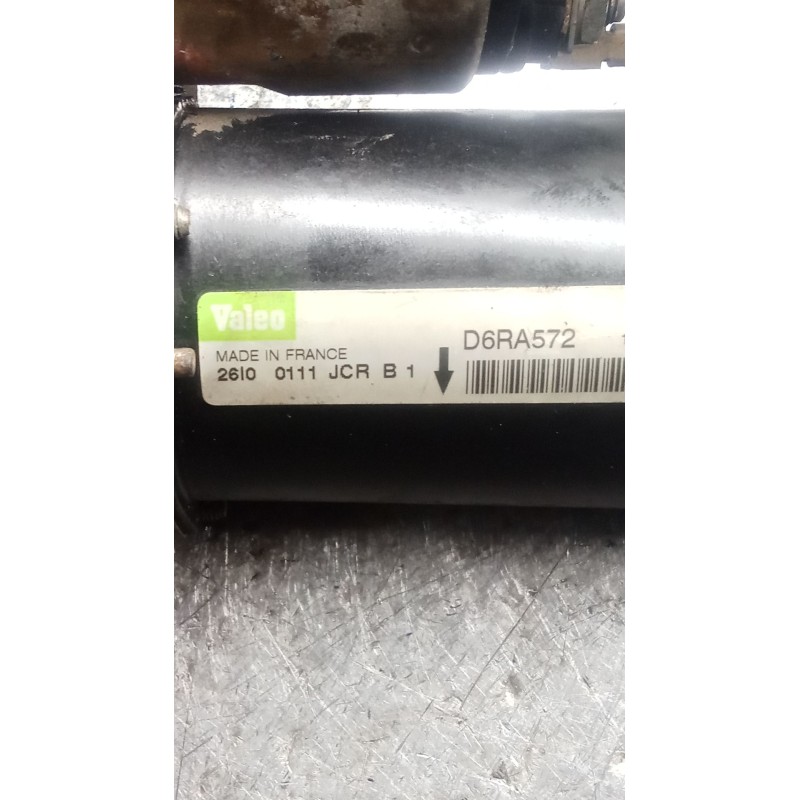 Recambio de motor arranque para peugeot 206 hatchback (2a/c) 1.4 i referencia OEM IAM D6RA572  