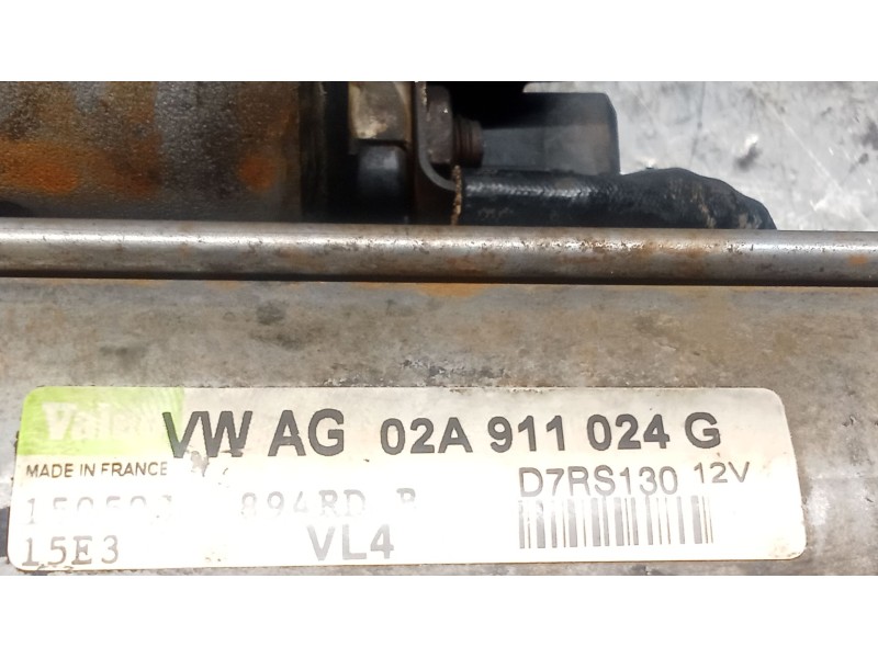 Recambio de motor arranque para audi a3 (8l1) 1.9 tdi referencia OEM IAM 02A911024G  