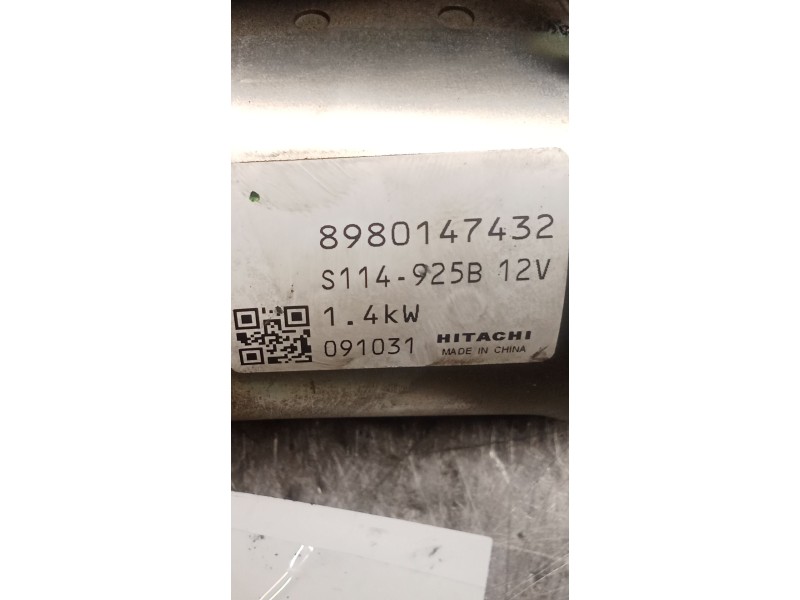 Recambio de motor arranque para opel astra h gtc (a04) 1.7 cdti (l08) referencia OEM IAM 8980147432  