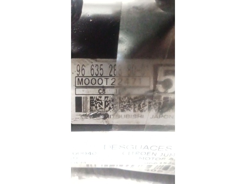 Recambio de motor arranque para citroën jumpy ii furgoneta 1.6 hdi 90 16v referencia OEM IAM 966352888001  