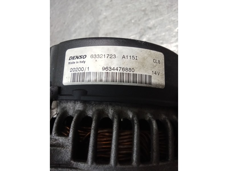 Recambio de alternador para citroën xsara (n1) 1.6 i referencia OEM IAM 9634476880  