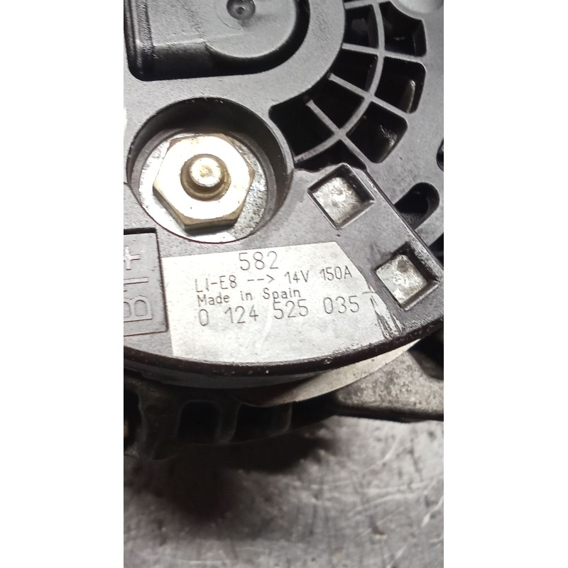 Recambio de alternador para peugeot 307 sw (3h) 1.6 hdi 110 referencia OEM IAM 9646321880 0124525035 150A