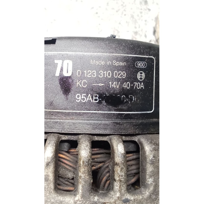 Recambio de alternador para ford escort vi sedán (gal, afl) 1.6 i 16v referencia OEM IAM 0123310029  70A