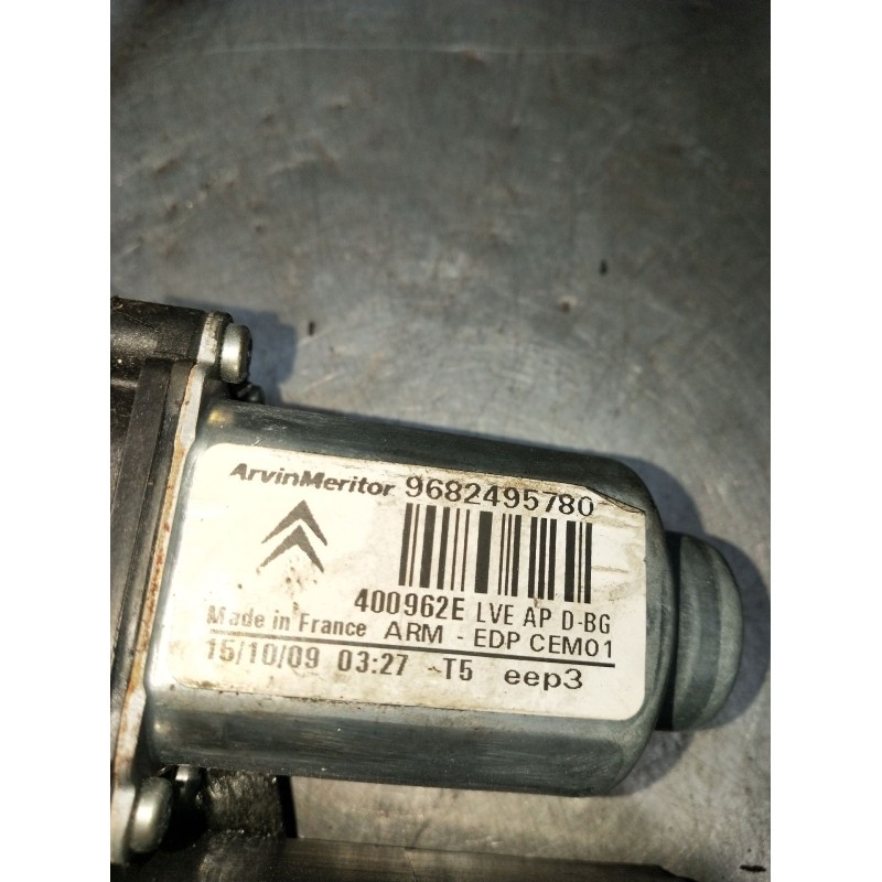 Recambio de elevalunas delantero derecho para citroën c4 picasso i monospace (ud_) 1.6 hdi referencia OEM IAM 9682495780 5P 