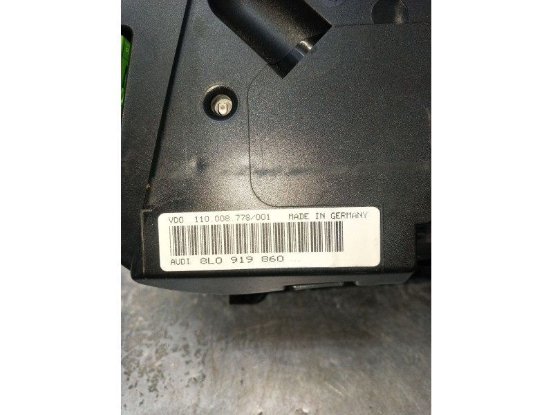 Recambio de cuadro instrumentos para audi a3 (8l1) 1.9 tdi referencia OEM IAM 8L0919860  