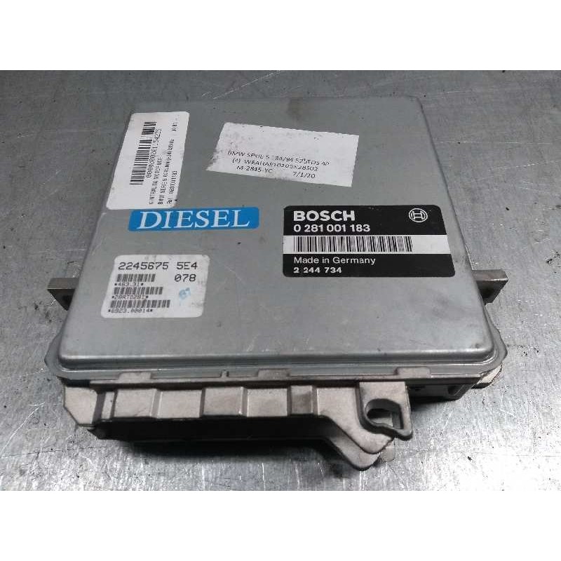 Recambio de centralita motor uce para bmw serie 5 berlina (e34) 525tds referencia OEM IAM 0281001183 2244734 22456755E4