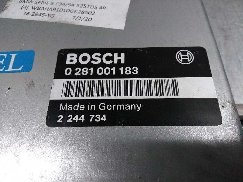Recambio de centralita motor uce para bmw serie 5 berlina (e34) 525tds referencia OEM IAM 0281001183 2244734 22456755E4