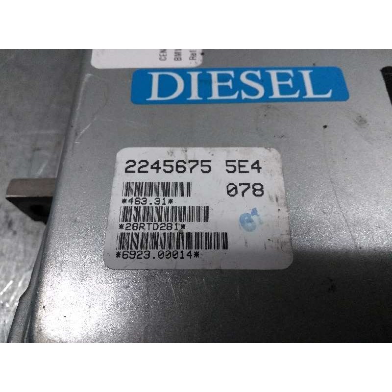 Recambio de centralita motor uce para bmw serie 5 berlina (e34) 525tds referencia OEM IAM 0281001183 2244734 22456755E4