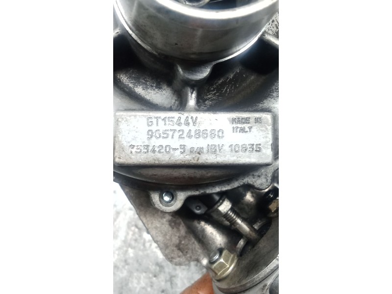 Recambio de turbocompresor para peugeot 307 sw (3h) 1.6 hdi 110 referencia OEM IAM 9657248680  