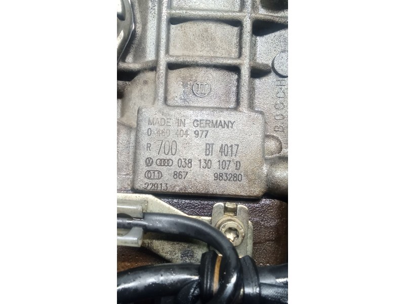 Recambio de bomba inyeccion para audi a3 (8l1) 1.9 tdi referencia OEM IAM 038130107D 0460404977 BOSCH