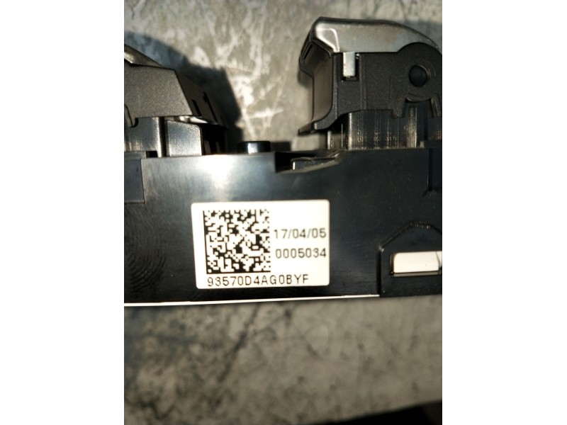Recambio de mando elevalunas delantero izquierdo para kia optima (jf) 1.7 crdi referencia OEM IAM 93570D4AG0BYF 0005034 4P
