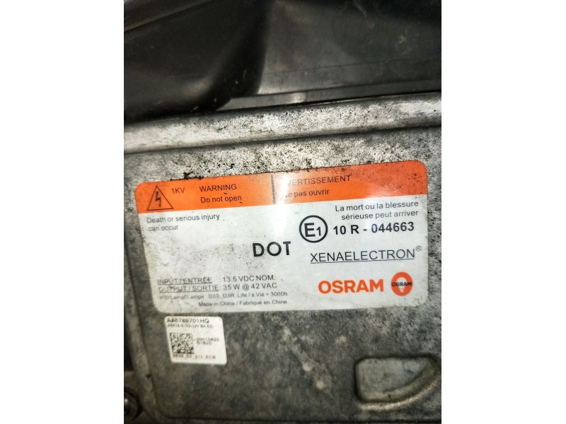 Recambio de faro izquierdo para kia optima (jf) 1.7 crdi referencia OEM IAM 10R044663 XENON X635S2312ECB