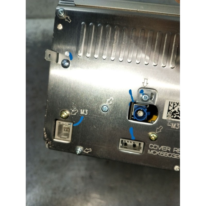 Recambio de pantalla multifuncion para kia optima (jf) 1.7 crdi referencia OEM IAM 96560D457WK D031553 