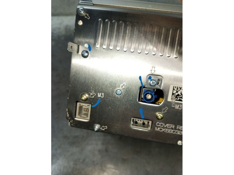 Recambio de pantalla multifuncion para kia optima (jf) 1.7 crdi referencia OEM IAM 96560D457WK D031553 